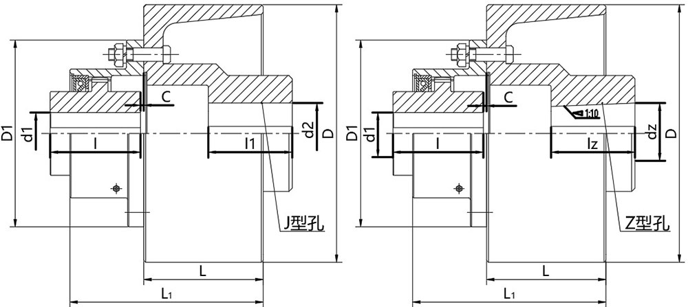 CLZ型制動輪聯(lián)軸器